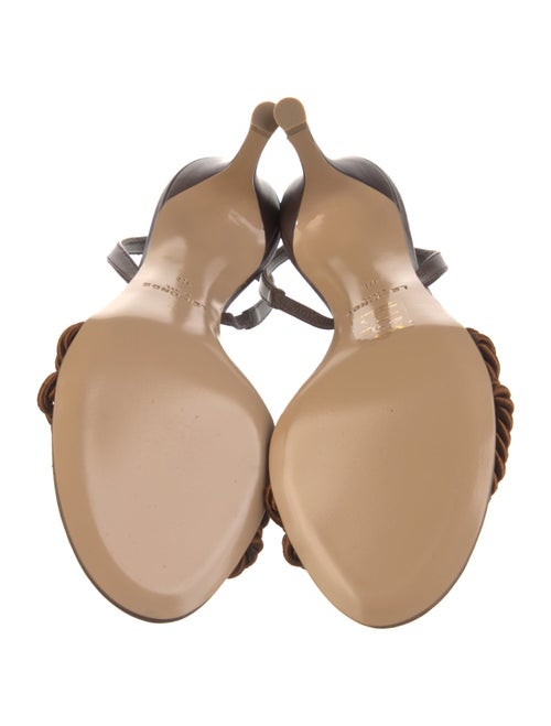 Le Monde Beryl Leather Slingback Sandals