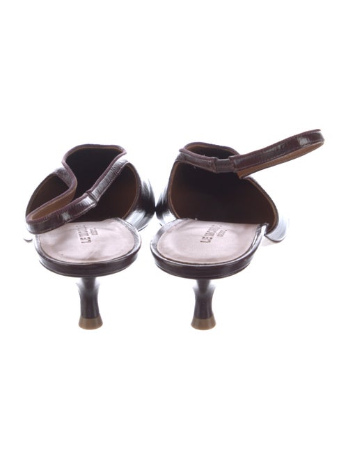 Le Monde Beryl Leather Slingback Pumps