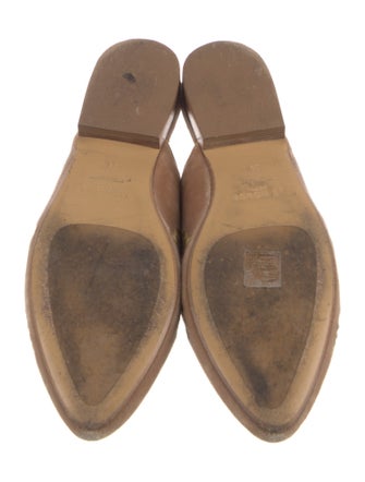 Le Monde Beryl Velvet Floral Print Mules