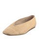Le Monde Beryl Straw Ballet Flats