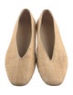 Le Monde Beryl Straw Ballet Flats