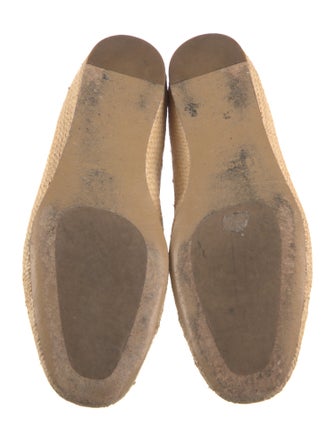 Le Monde Beryl Straw Ballet Flats