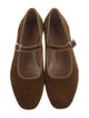 Le Monde Beryl Velvet Mary Jane Flats