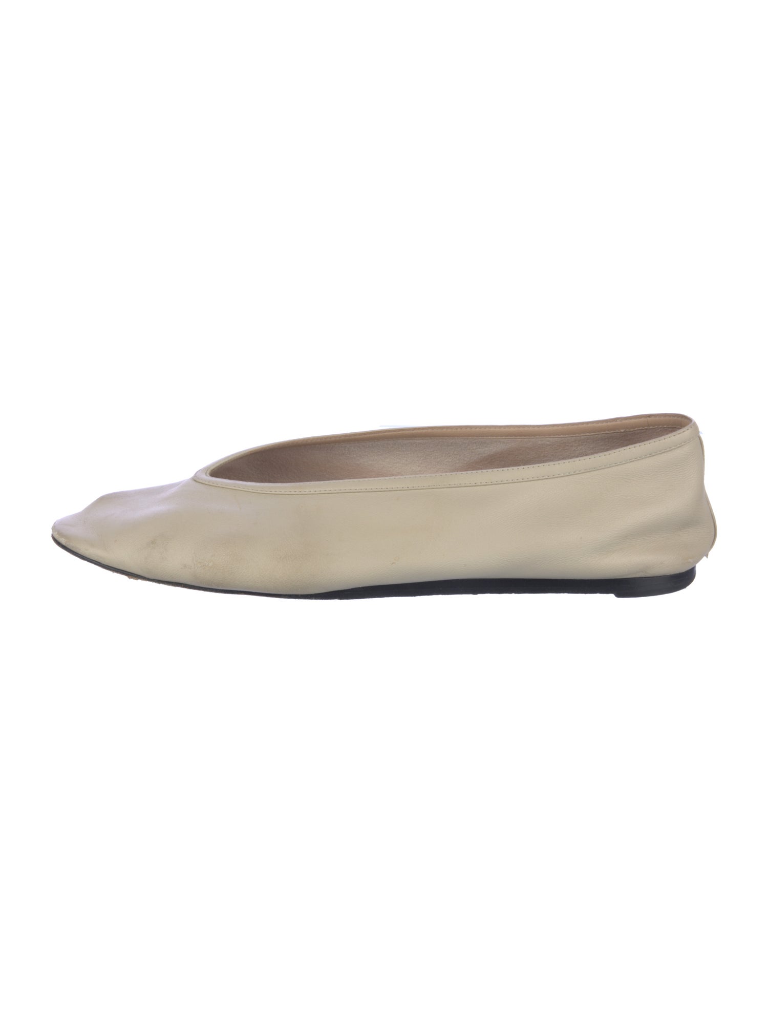 Le Monde Beryl Leather Ballet Flats