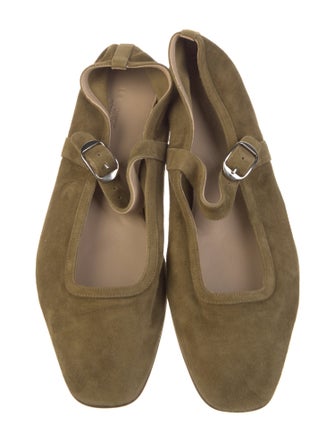 Le Monde Beryl Suede Mary Jane Flats