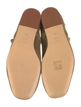 Le Monde Beryl Suede Mary Jane Flats