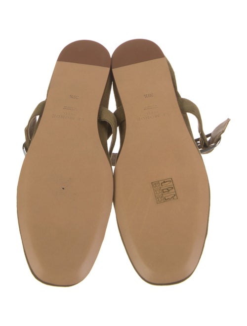 Le Monde Beryl Suede Mary Jane Flats