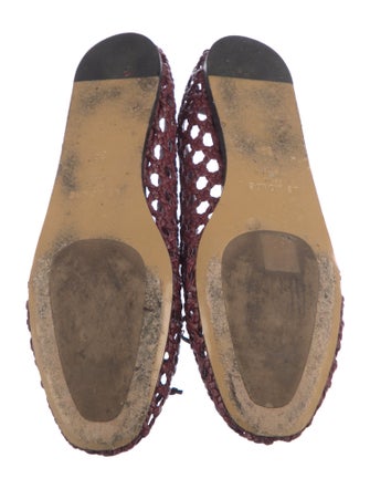 Le Monde Beryl Leather Bow Accents Ballet Flats