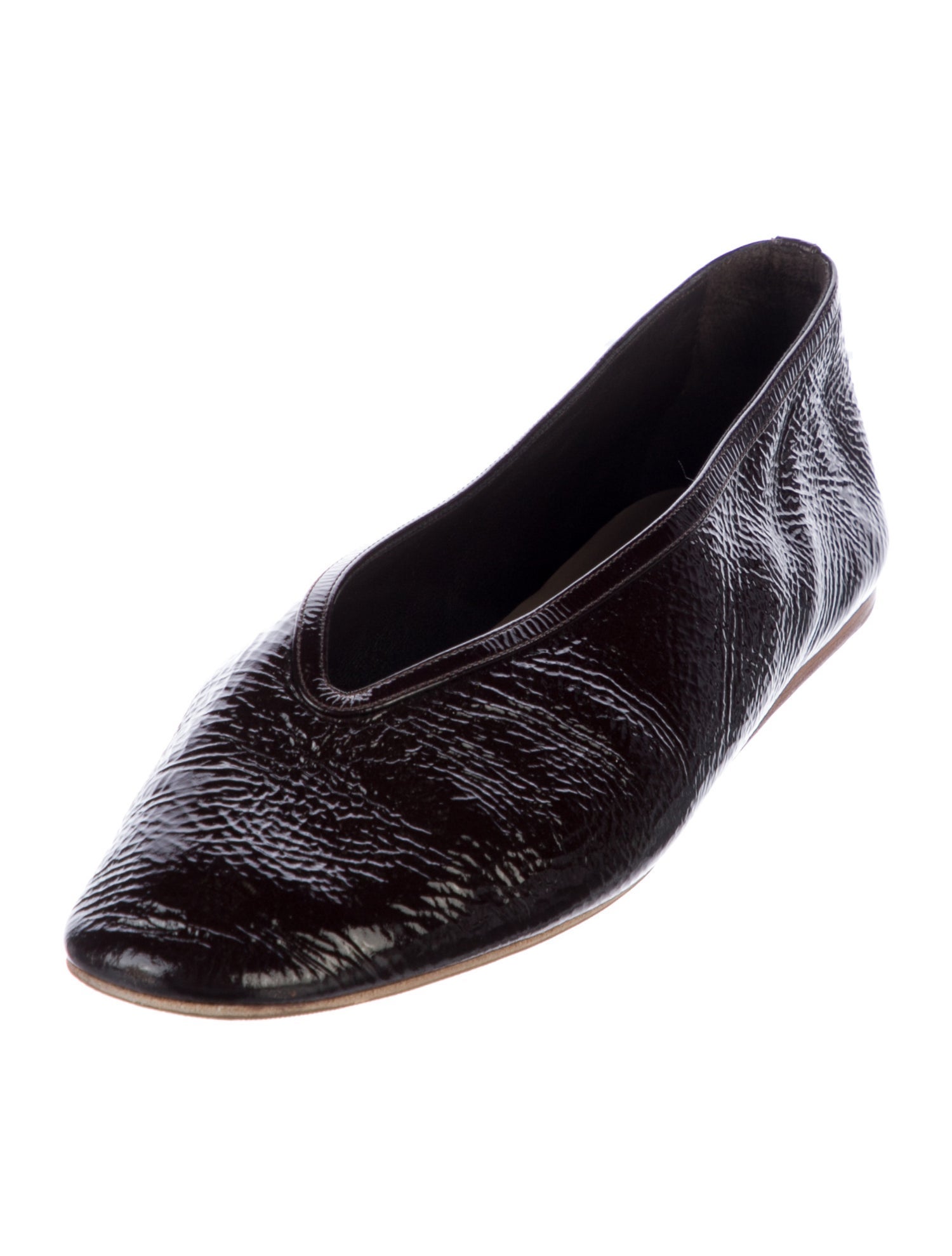 Le Monde Beryl Leather Ballet Flats