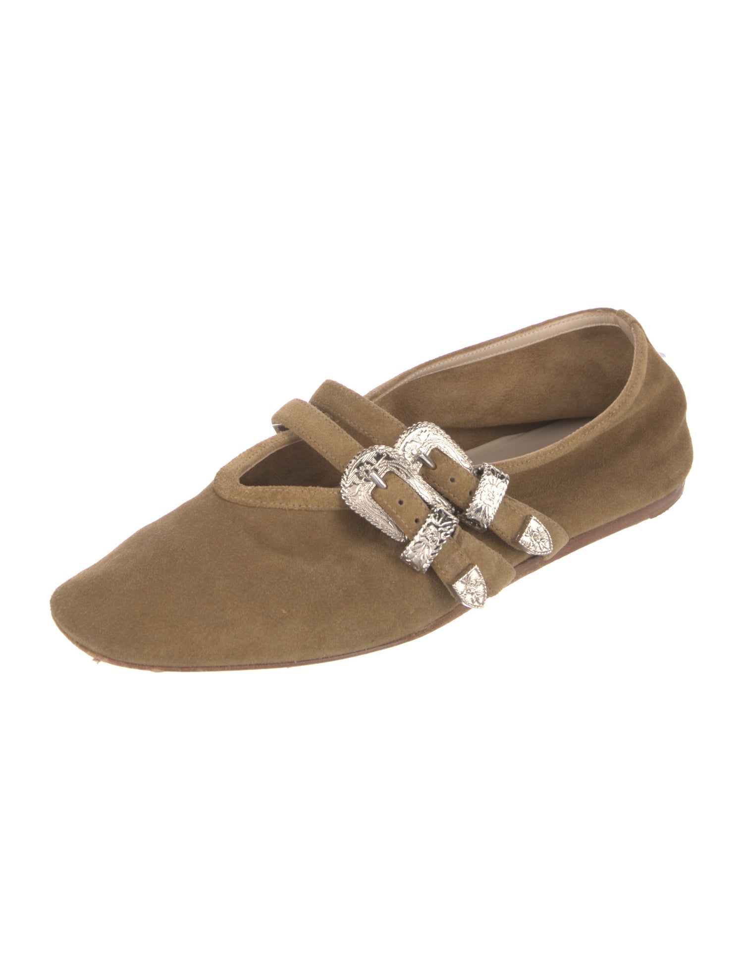 Le Monde Beryl Suede Mary Jane Flats