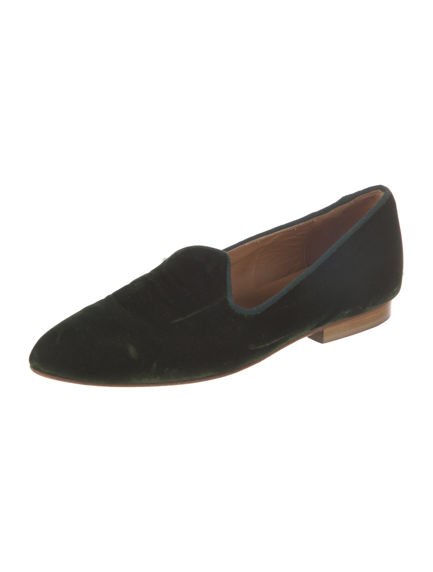 Le Monde Beryl Velvet Loafers