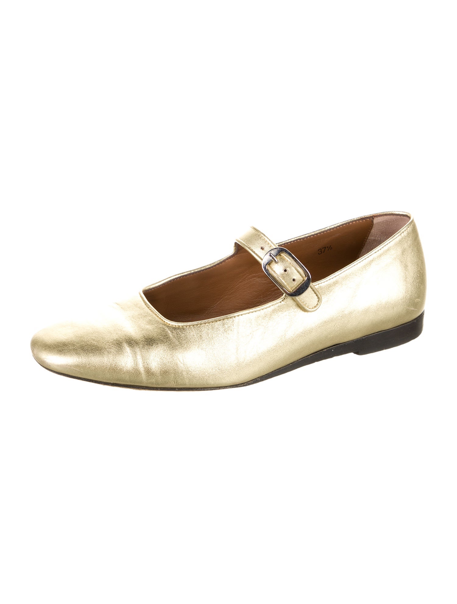 Le Monde Beryl Leather Mary Jane Flats