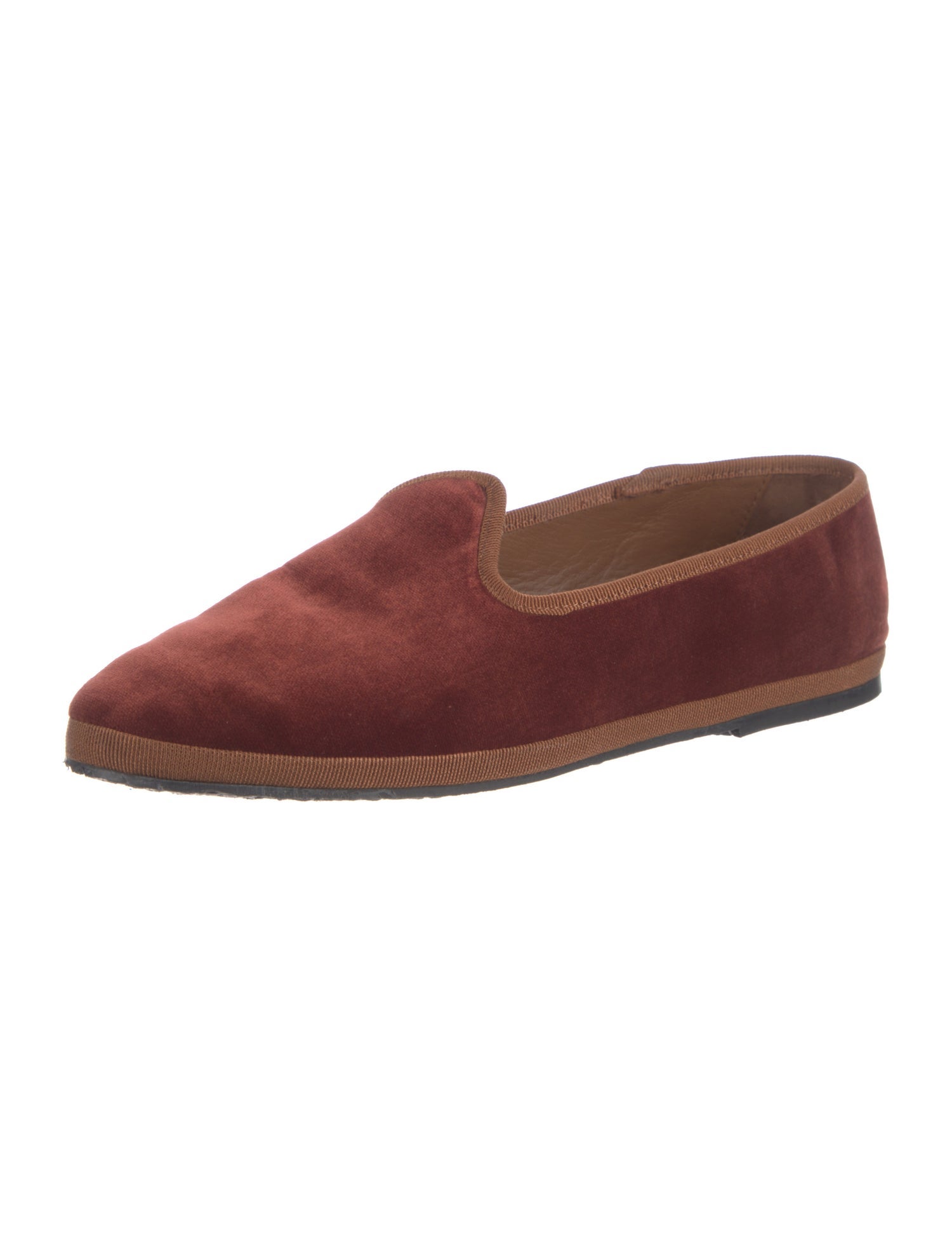 Le Monde Beryl Velvet Loafers
