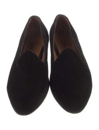 Le Monde Beryl Velvet Loafers