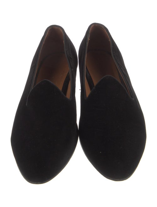 Le Monde Beryl Velvet Loafers
