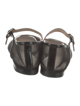 Le Monde Beryl Mesh Mesh Accents Mary Jane Flats