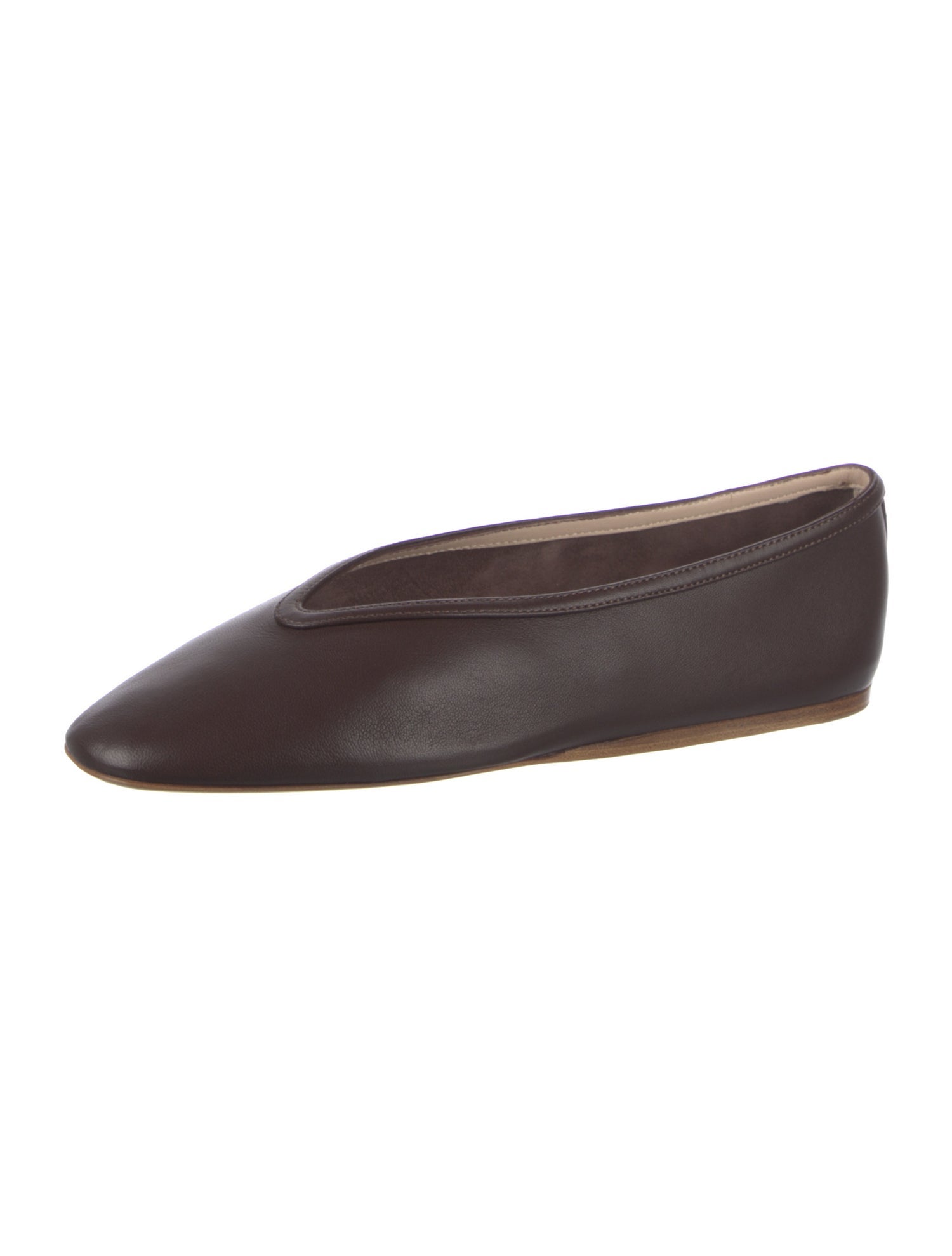 Le Monde Beryl Leather Ballet Flats