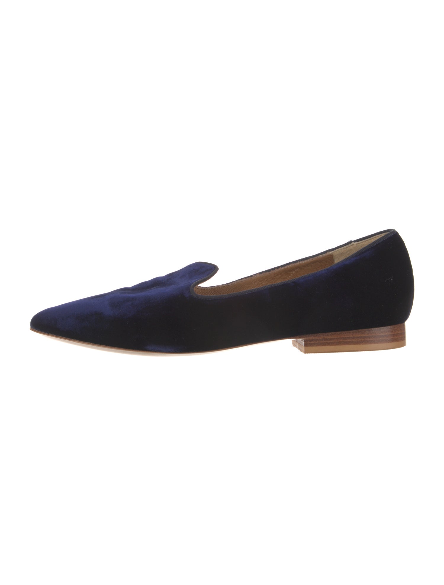 Le Monde Beryl Velvet Loafers