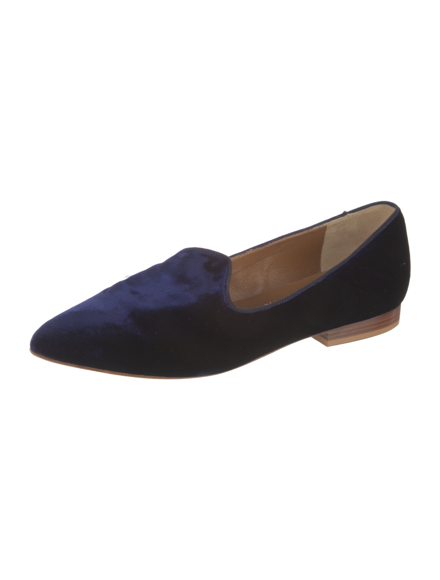 Le Monde Beryl Velvet Loafers