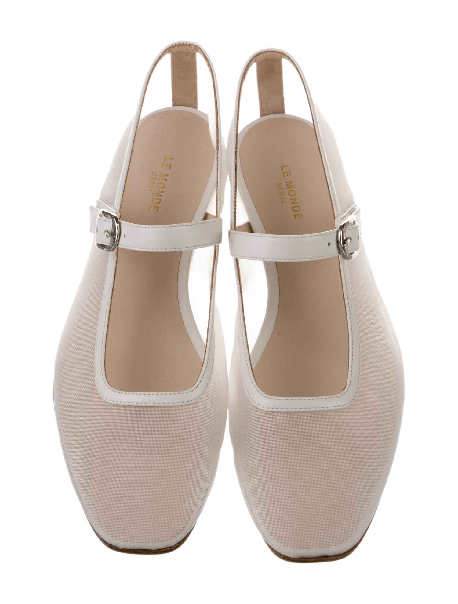Le Monde Beryl Mesh Mary Jane Flats