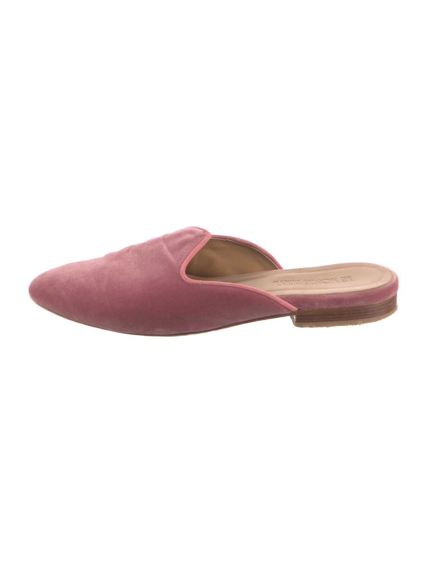 Le Monde Beryl Velvet Mules