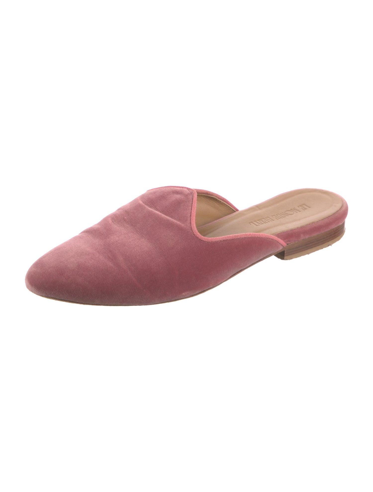 Le Monde Beryl Velvet Mules