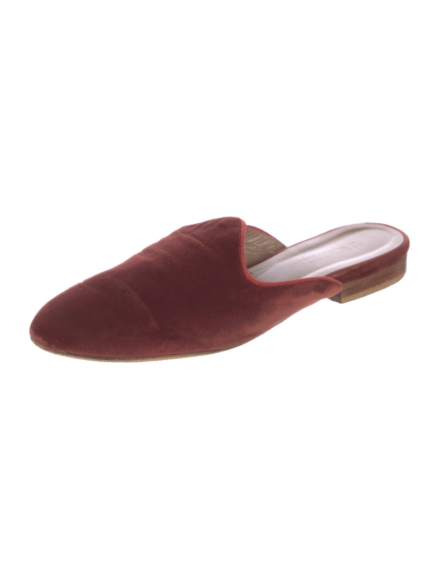 Le Monde Beryl Velvet Mules