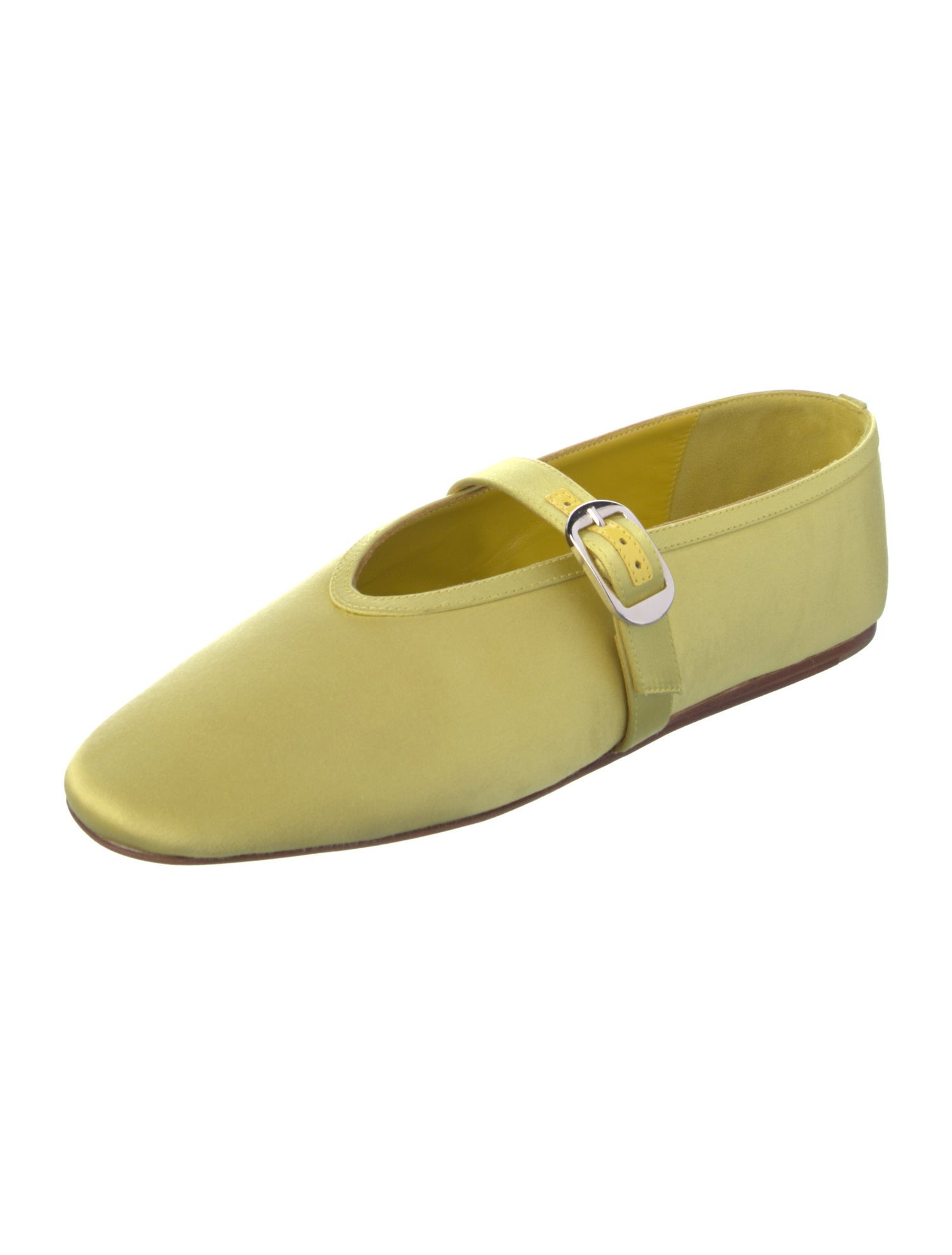 Le Monde Beryl Satin Mary Jane Flats