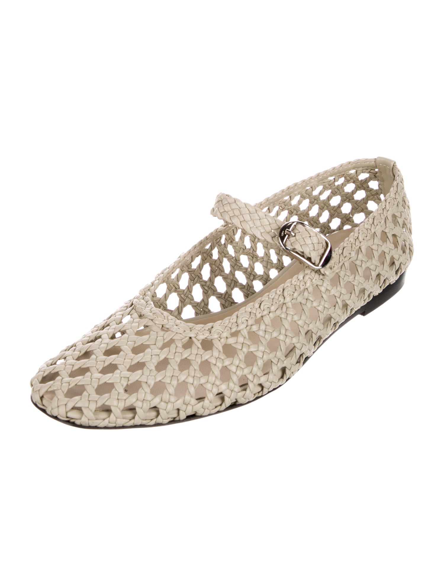 Le Monde Beryl Leather Mary Jane Flats