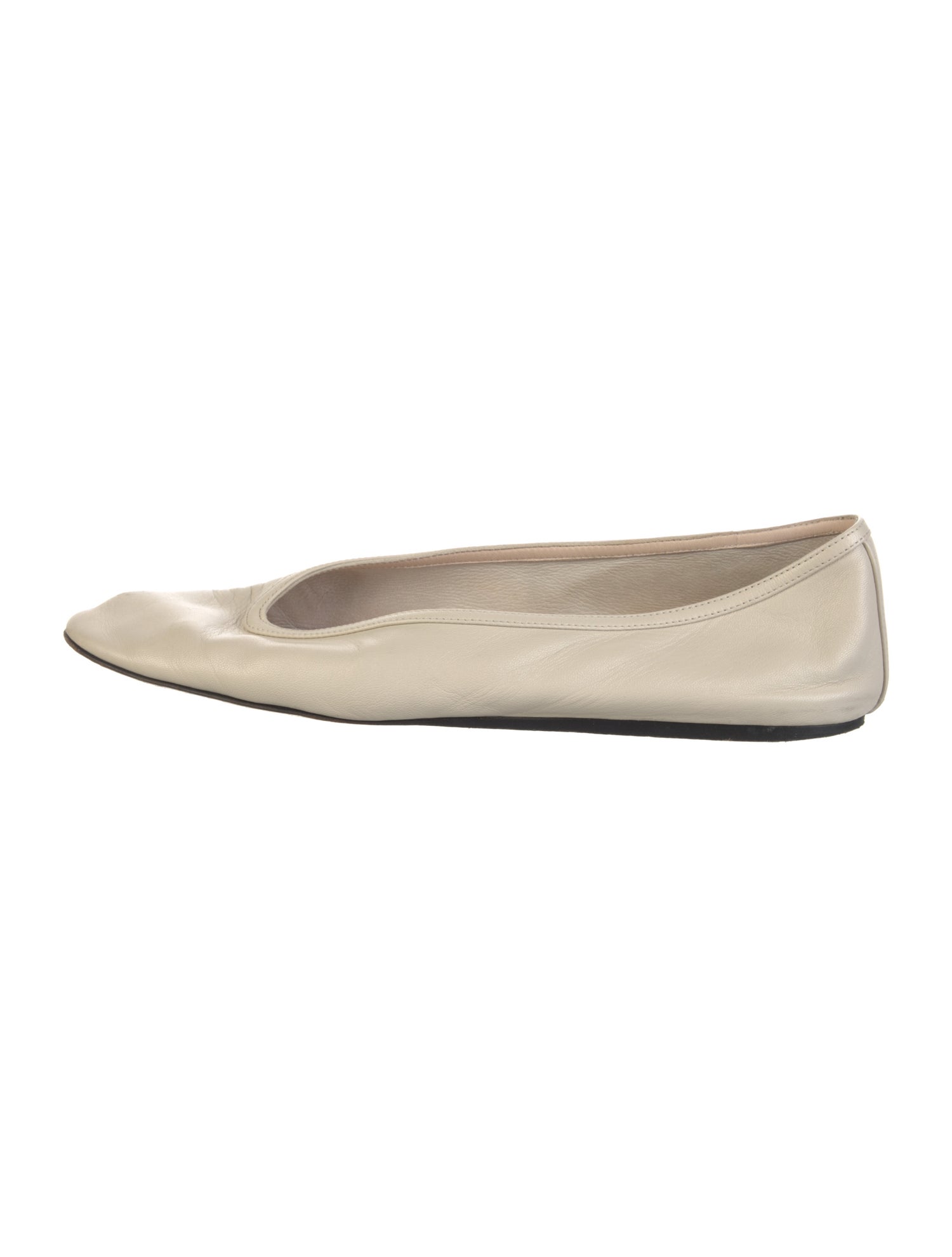 Le Monde Beryl Leather Ballet Flats
