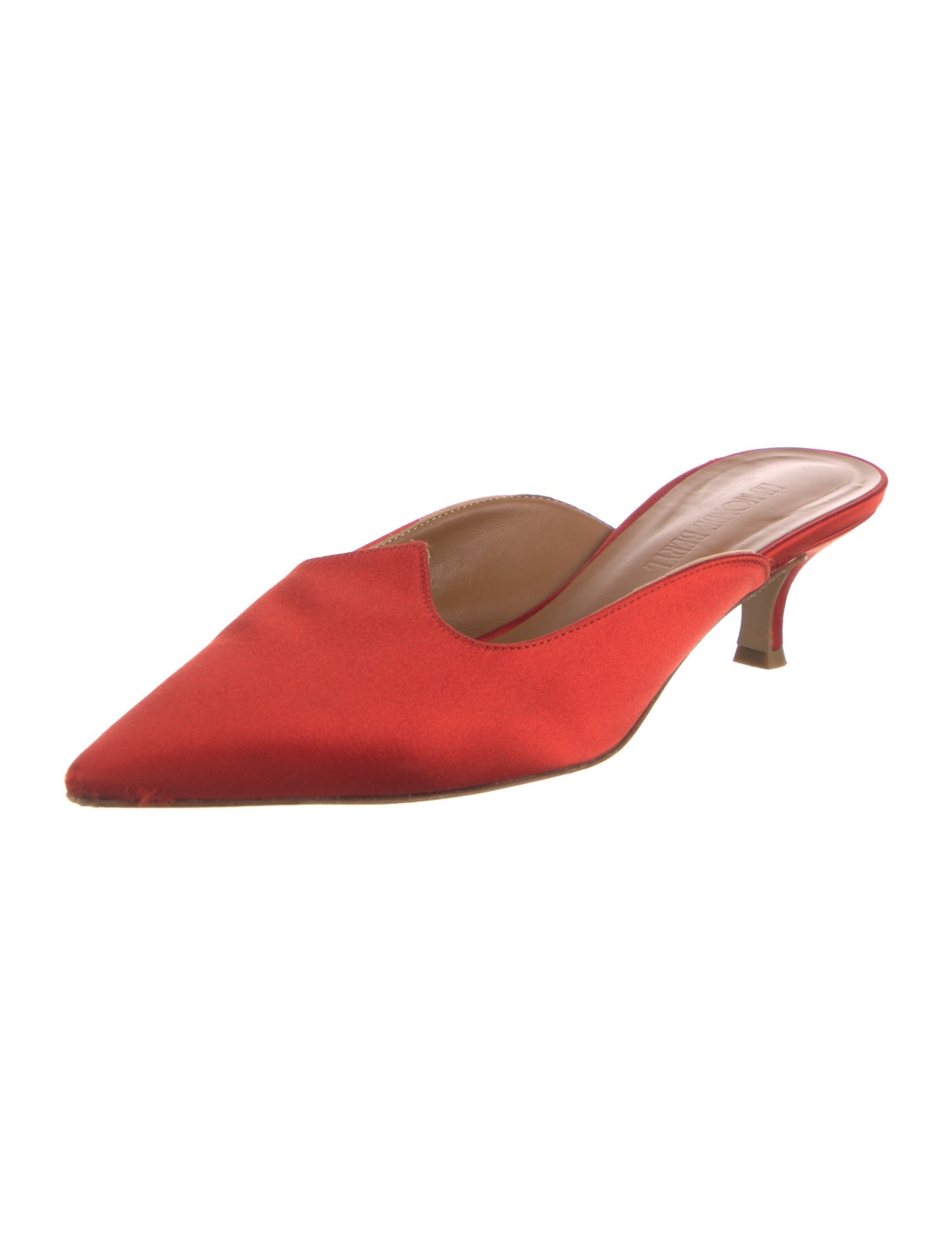Le Monde Beryl Satin Mules