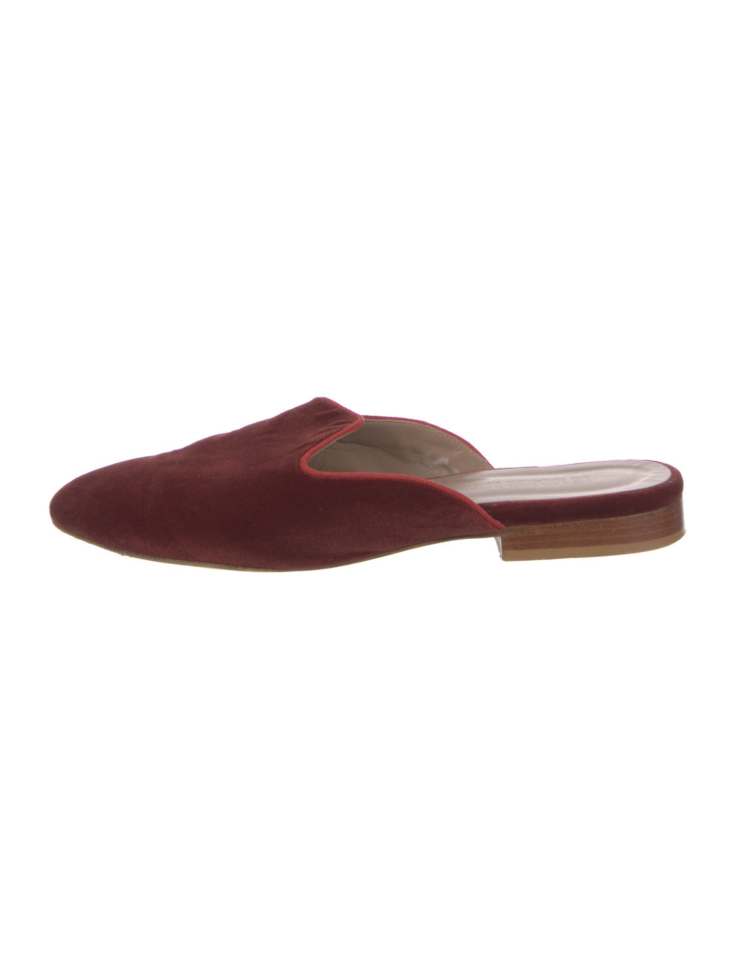 Le Monde Beryl Velvet Mules