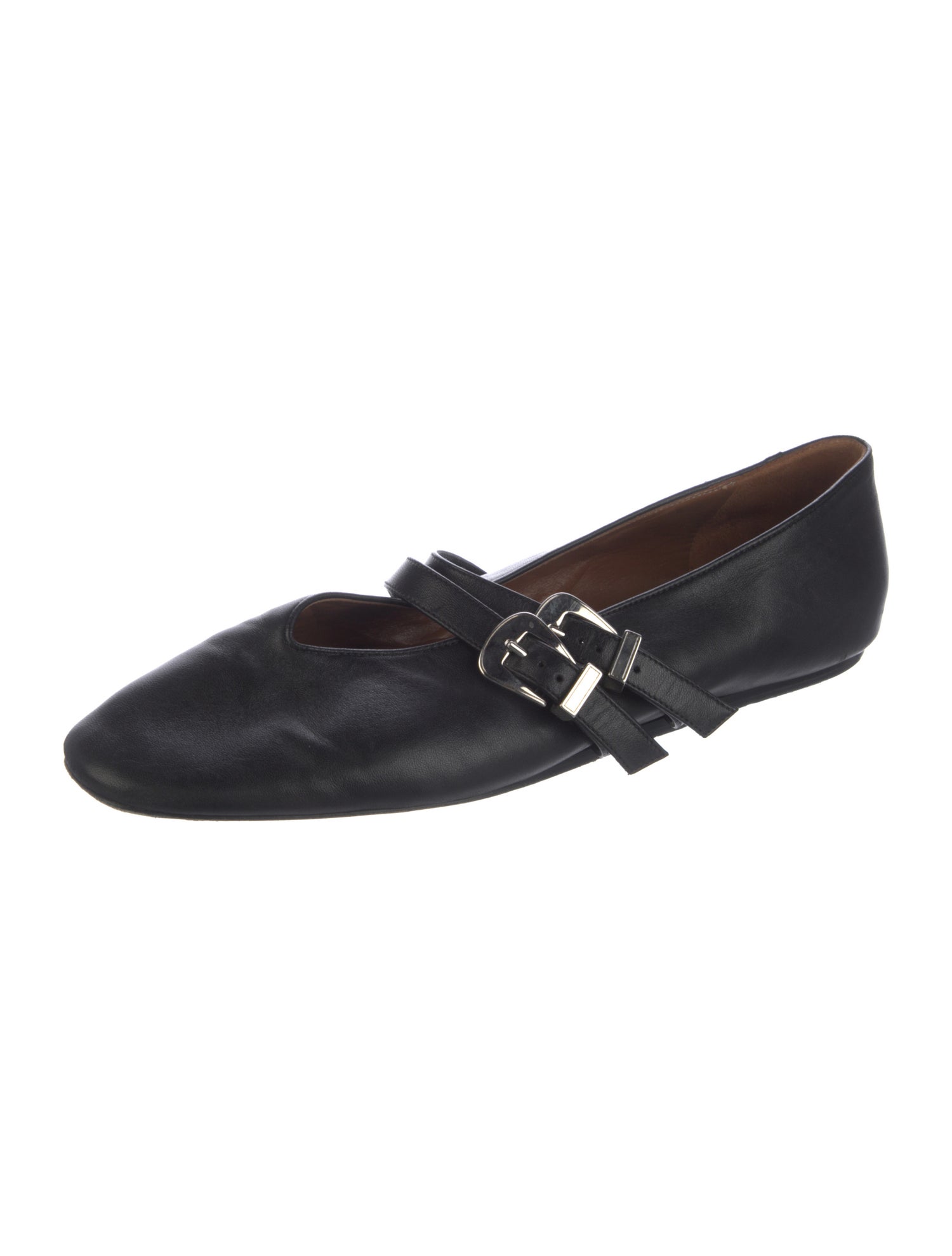 Le Monde Beryl Leather Mary Jane Flats