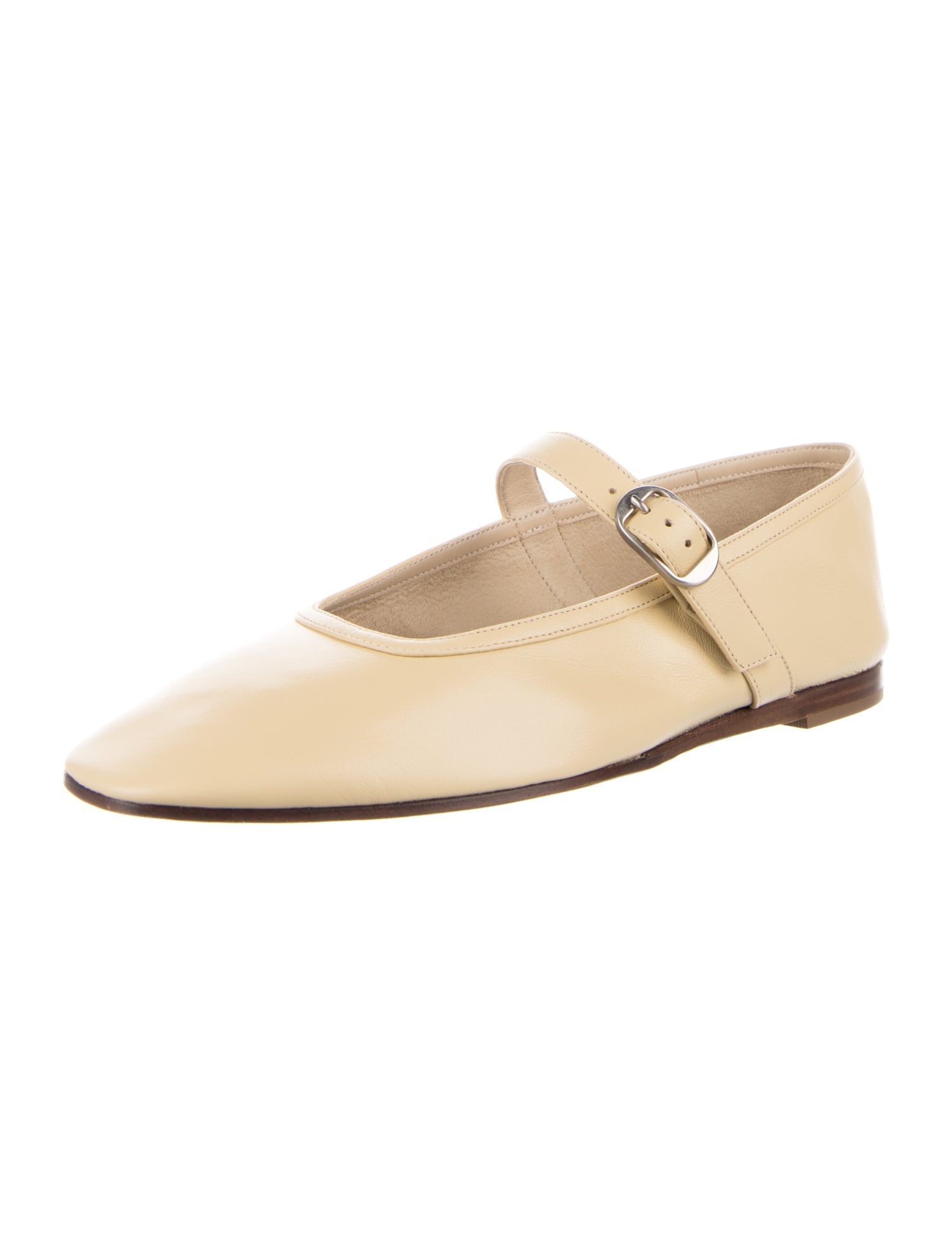 Le Monde Beryl Leather Mary Jane Flats