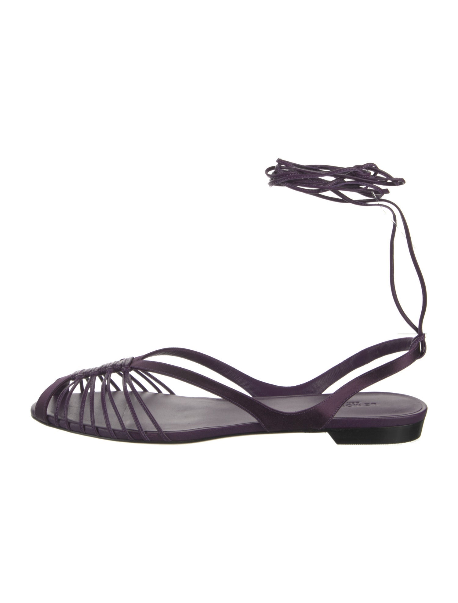 Le Monde Beryl Leather Gladiator Sandals