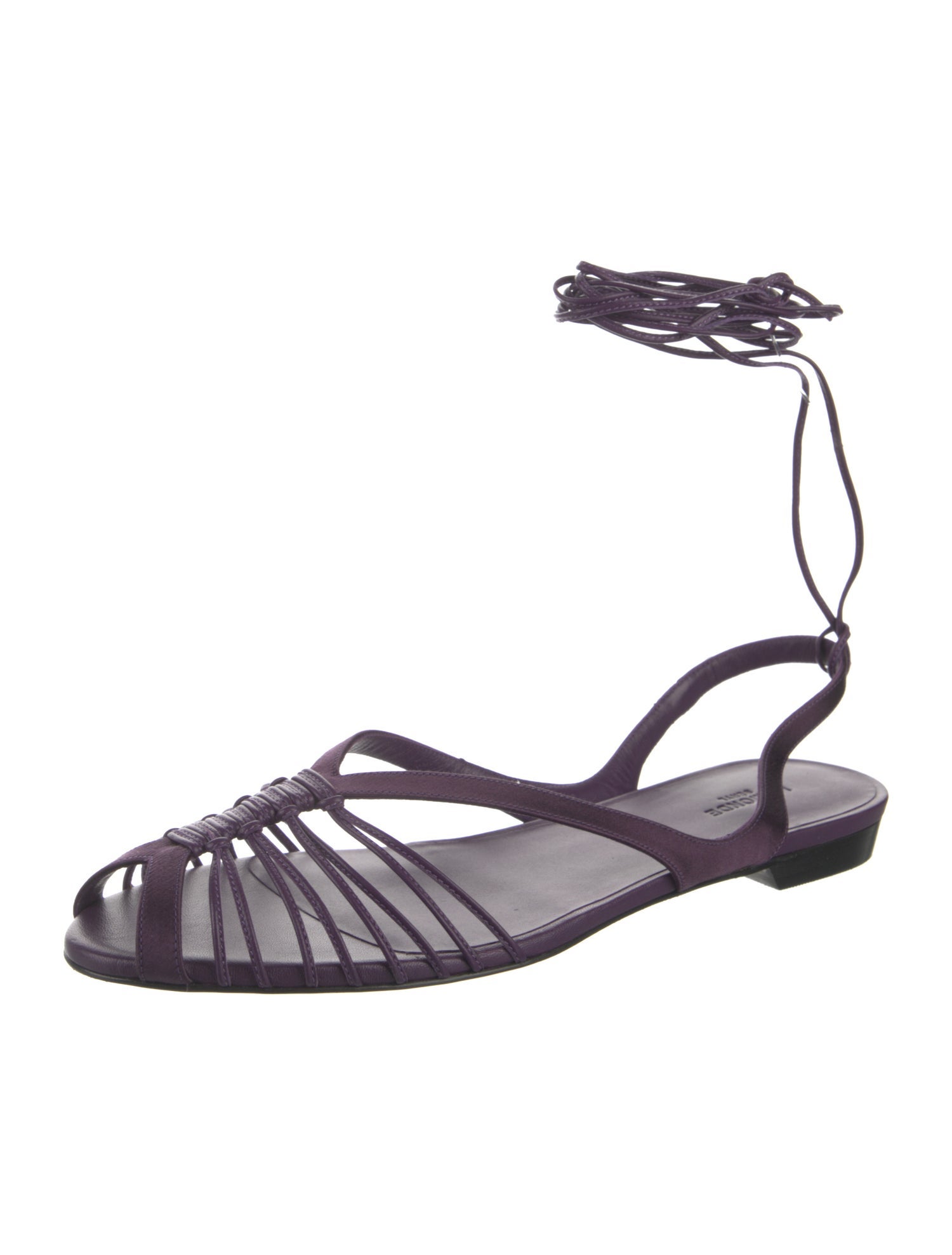 Le Monde Beryl Leather Gladiator Sandals