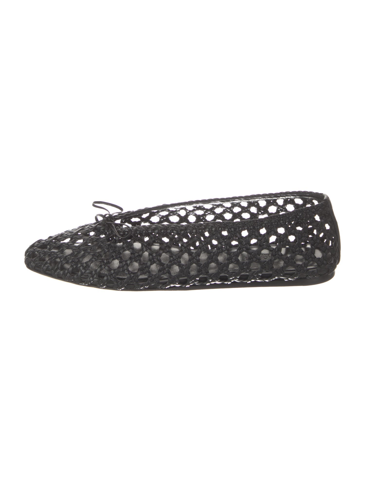 Le Monde Beryl Leather Braided Accents Ballet Flats