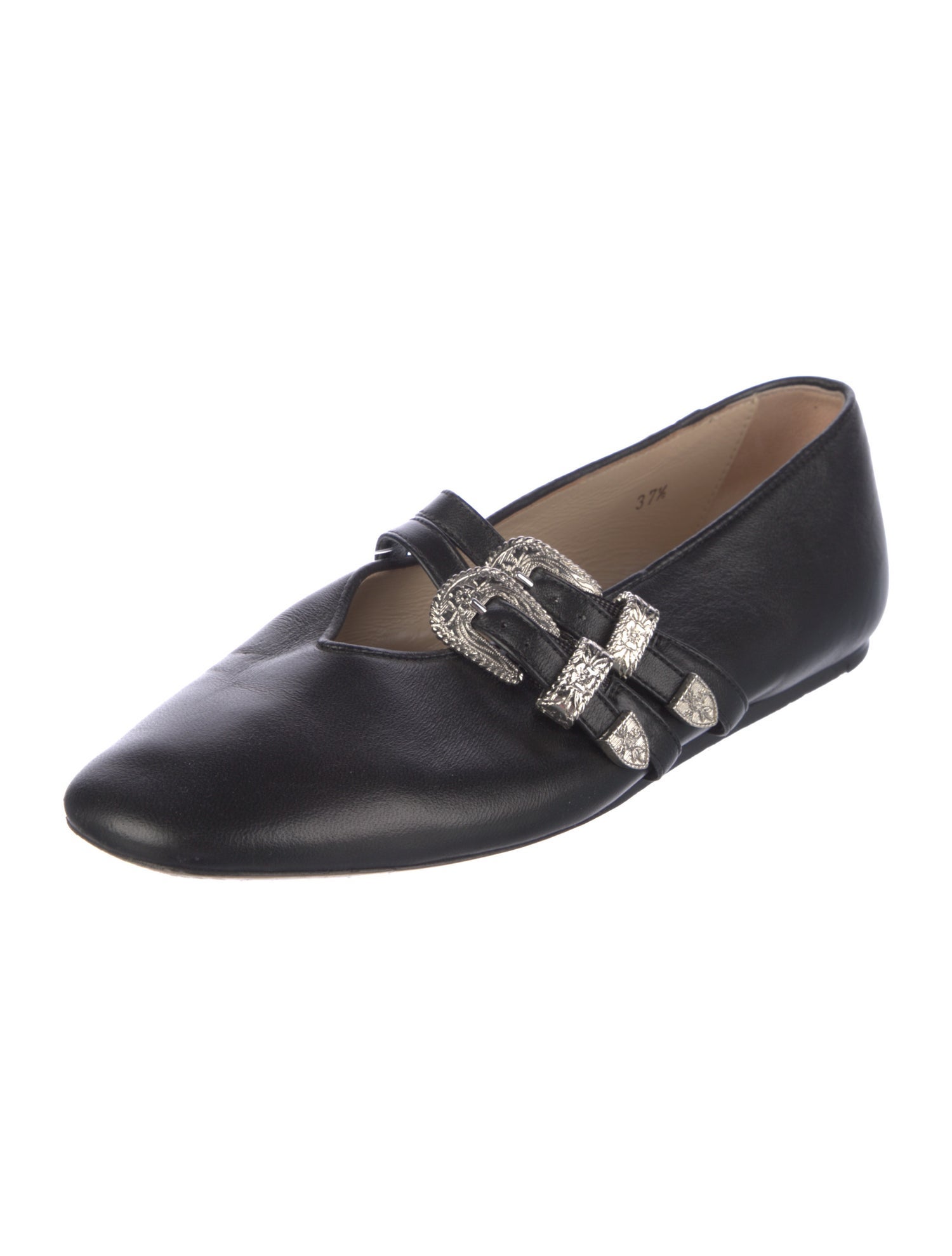 Le Monde Beryl Leather Mary Jane Flats