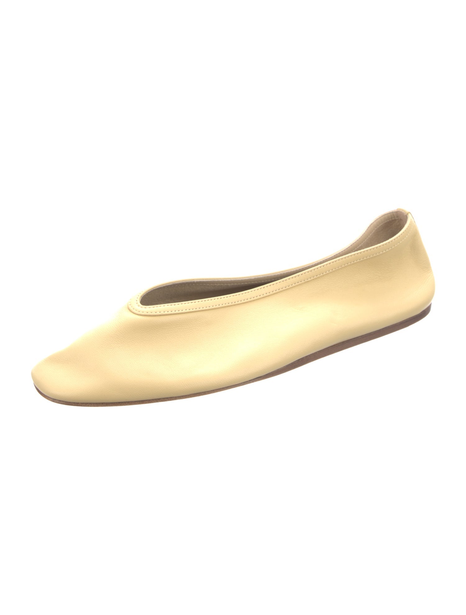 Le Monde Beryl Leather Ballet Flats