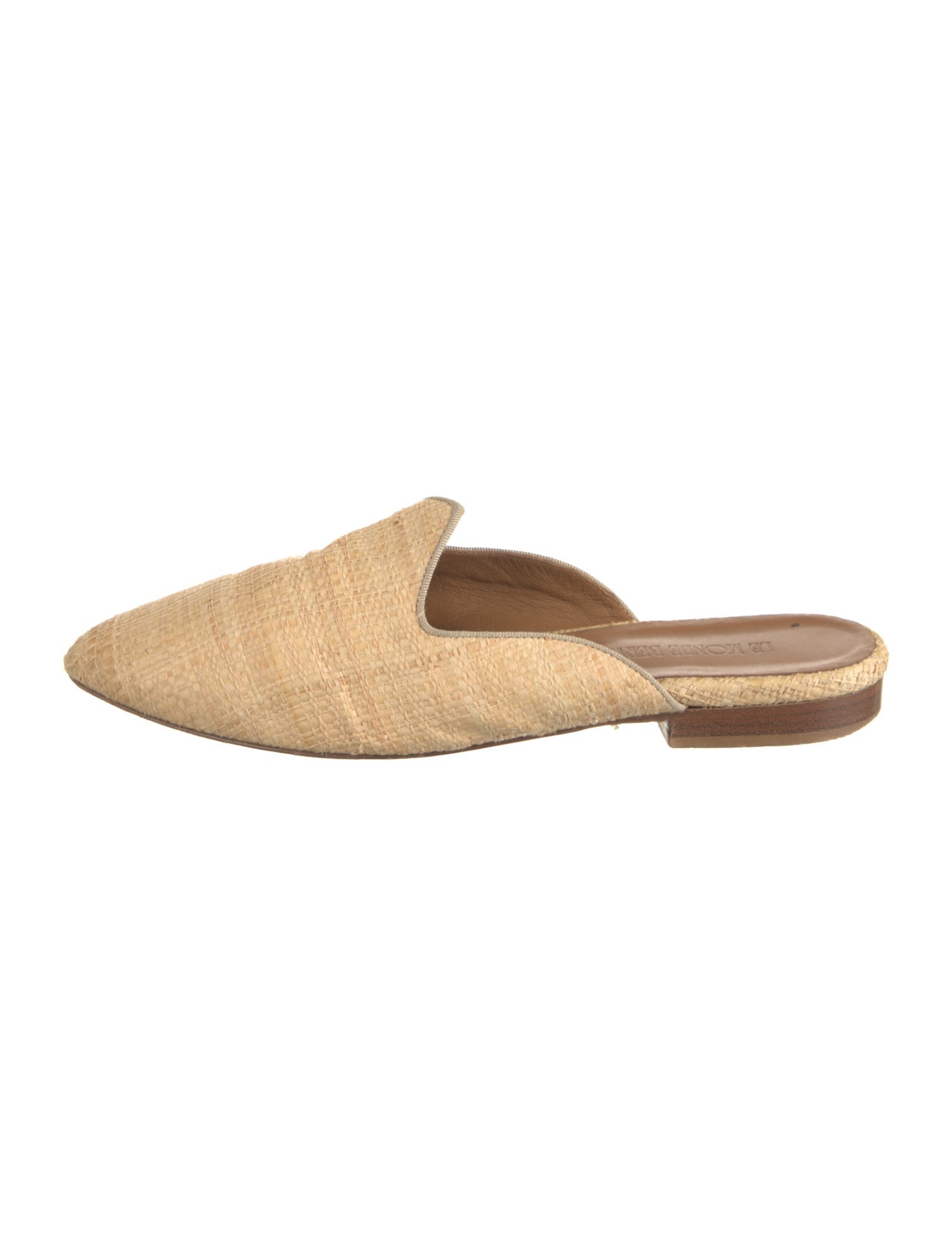 Le Monde Beryl Straw Mules