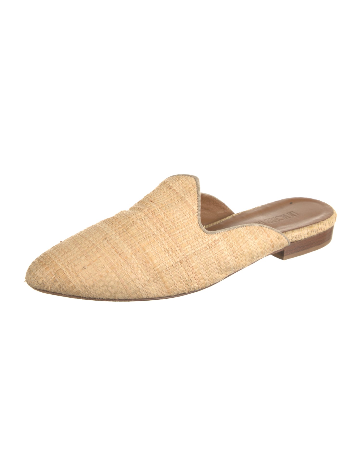 Le Monde Beryl Straw Mules