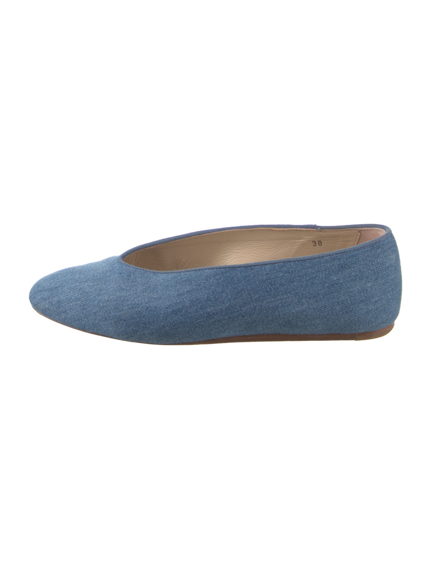 Le Monde Beryl Denim Ballet Flats