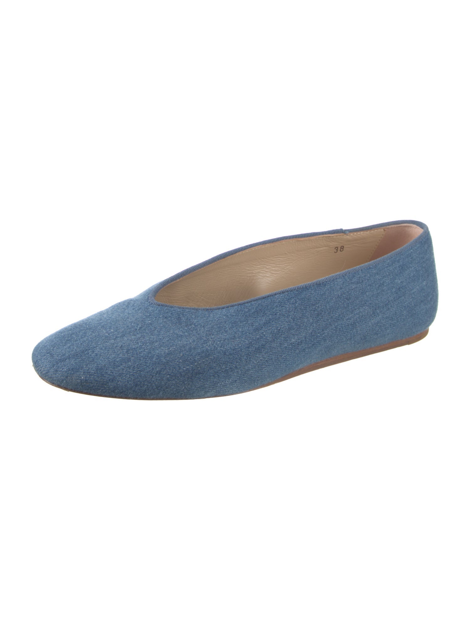Le Monde Beryl Denim Ballet Flats