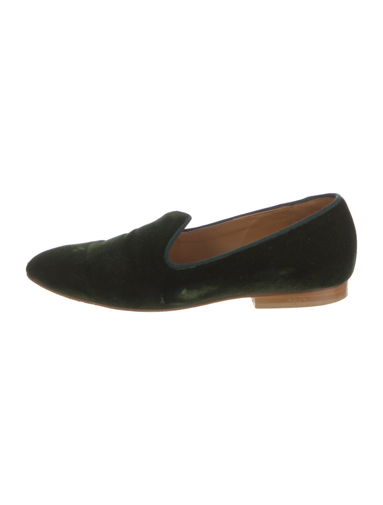 Le Monde Beryl Velvet Loafers