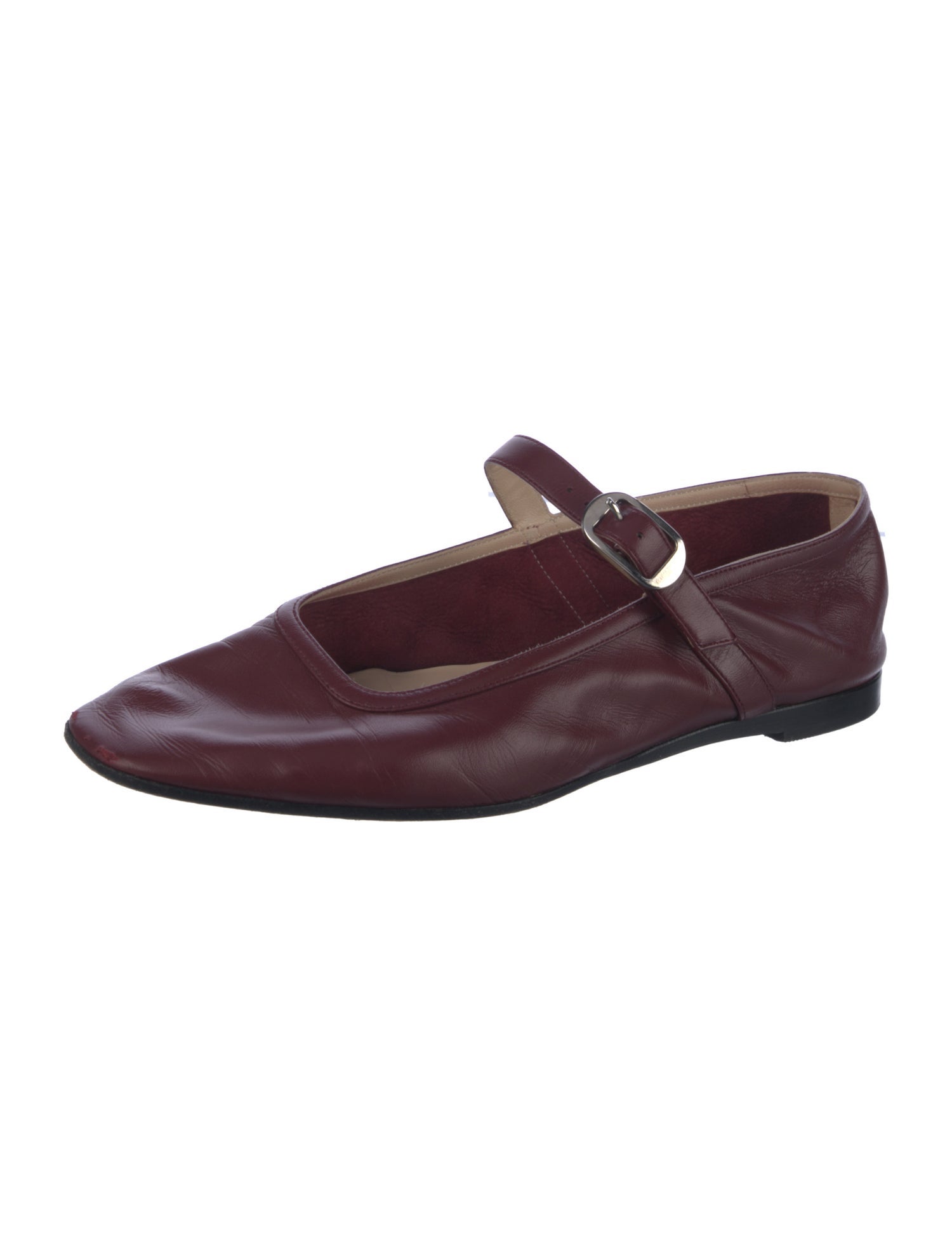 Le Monde Beryl Leather Mary Jane Flats