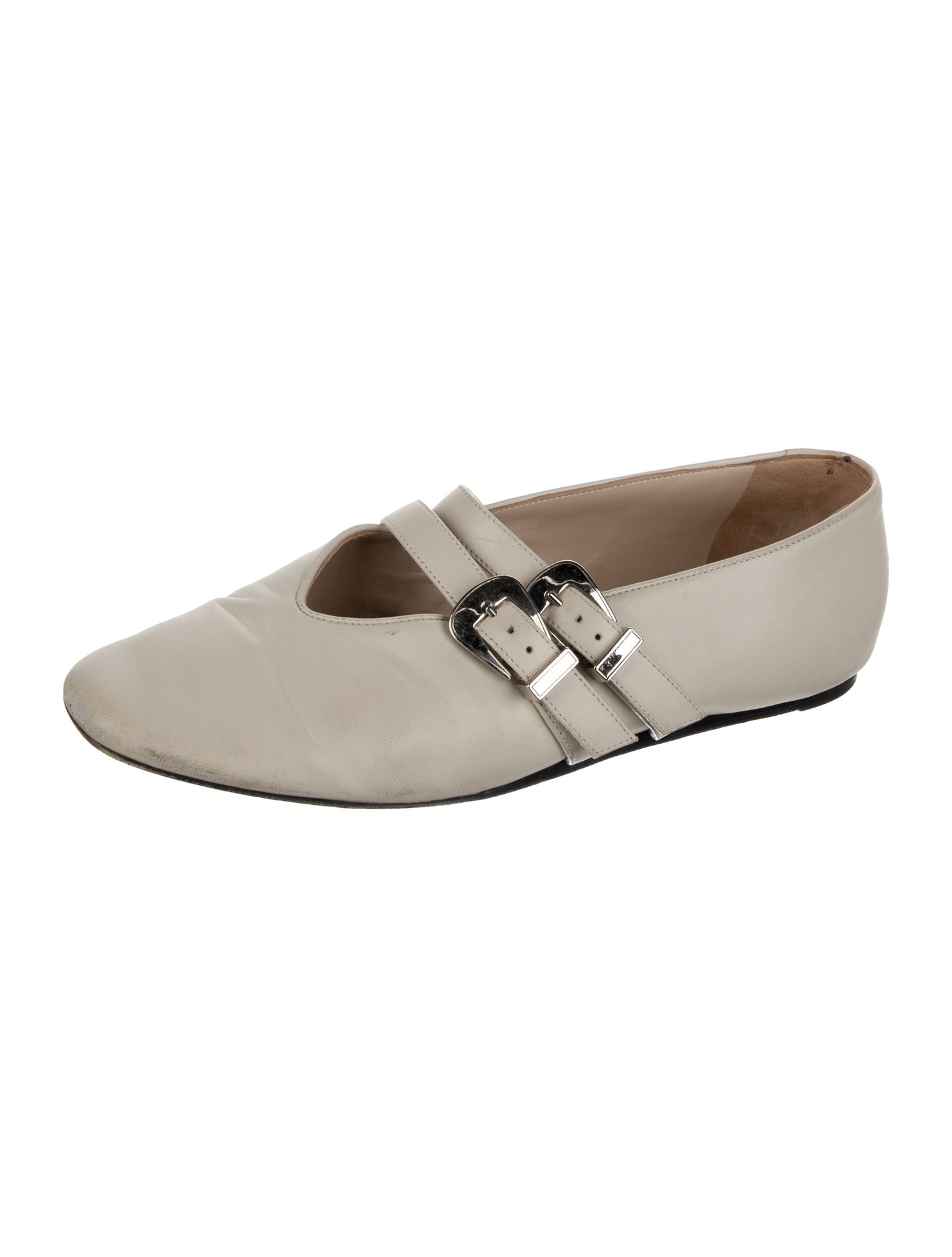 Le Monde Beryl Leather Mary Jane Flats