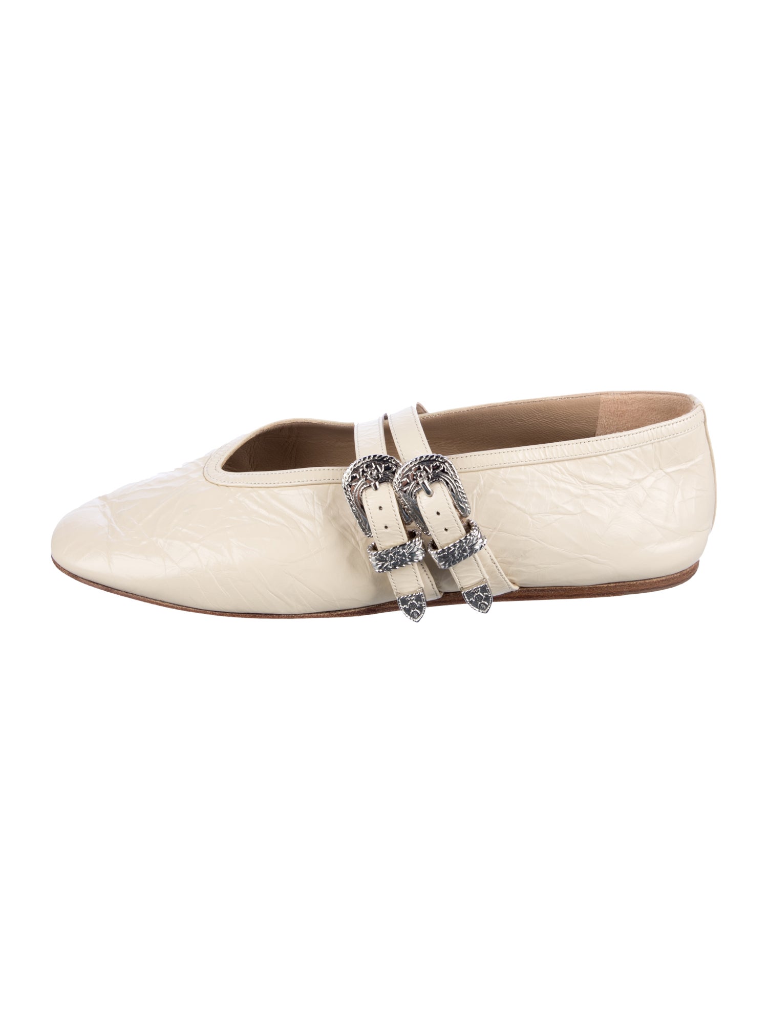 Le Monde Beryl Leather Mary Jane Flats