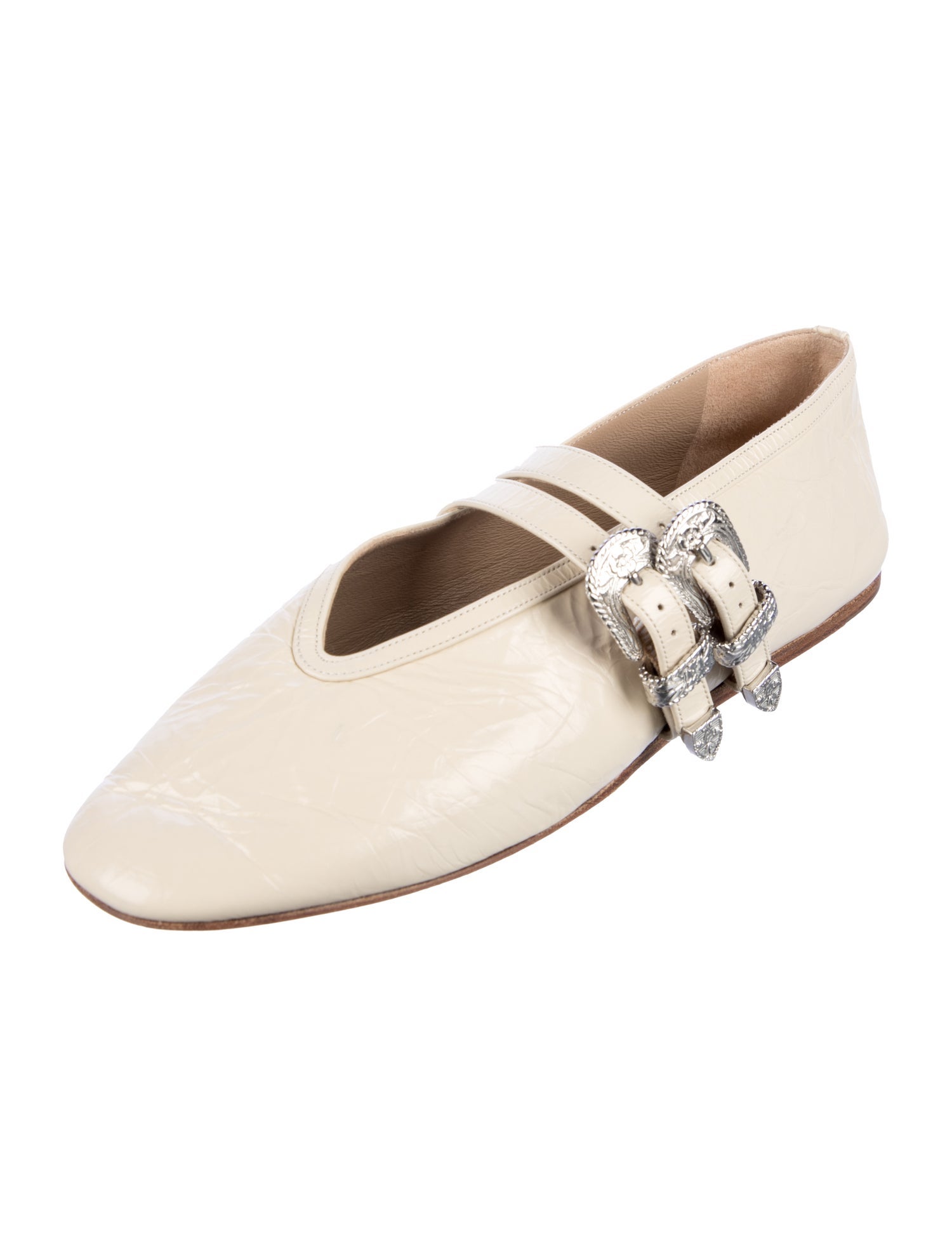 Le Monde Beryl Leather Mary Jane Flats