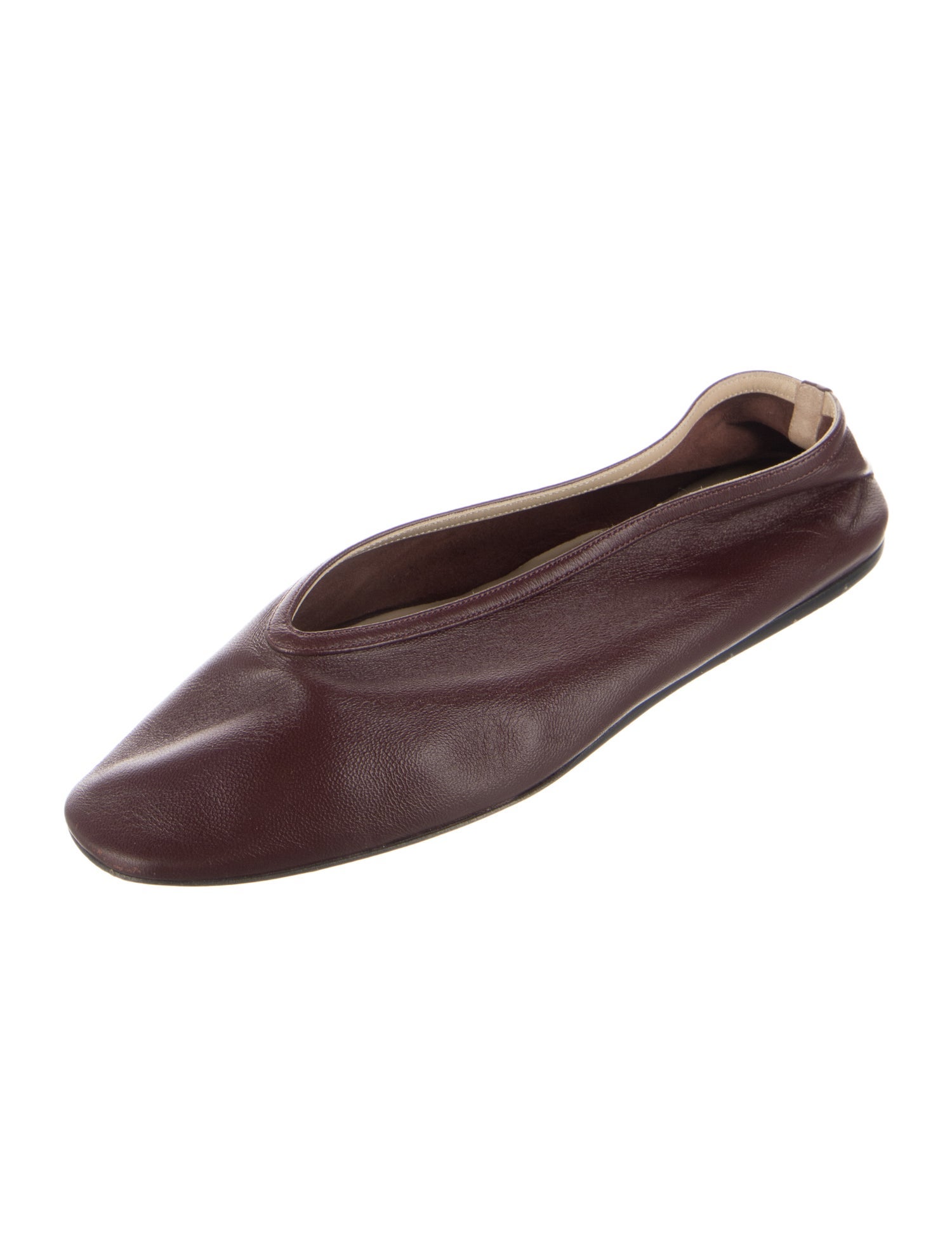 Le Monde Beryl Leather Ballet Flats