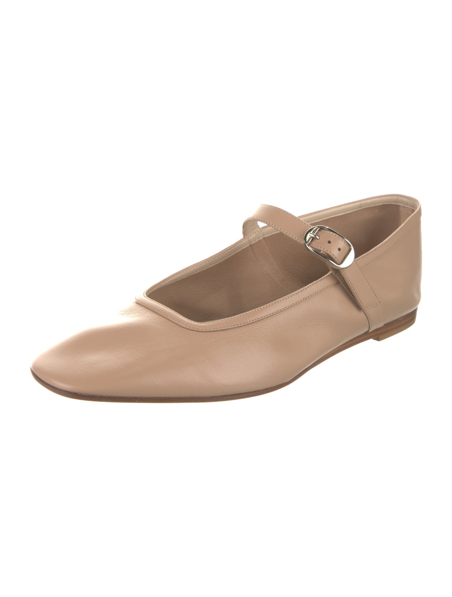Le Monde Beryl Leather Mary Jane Flats